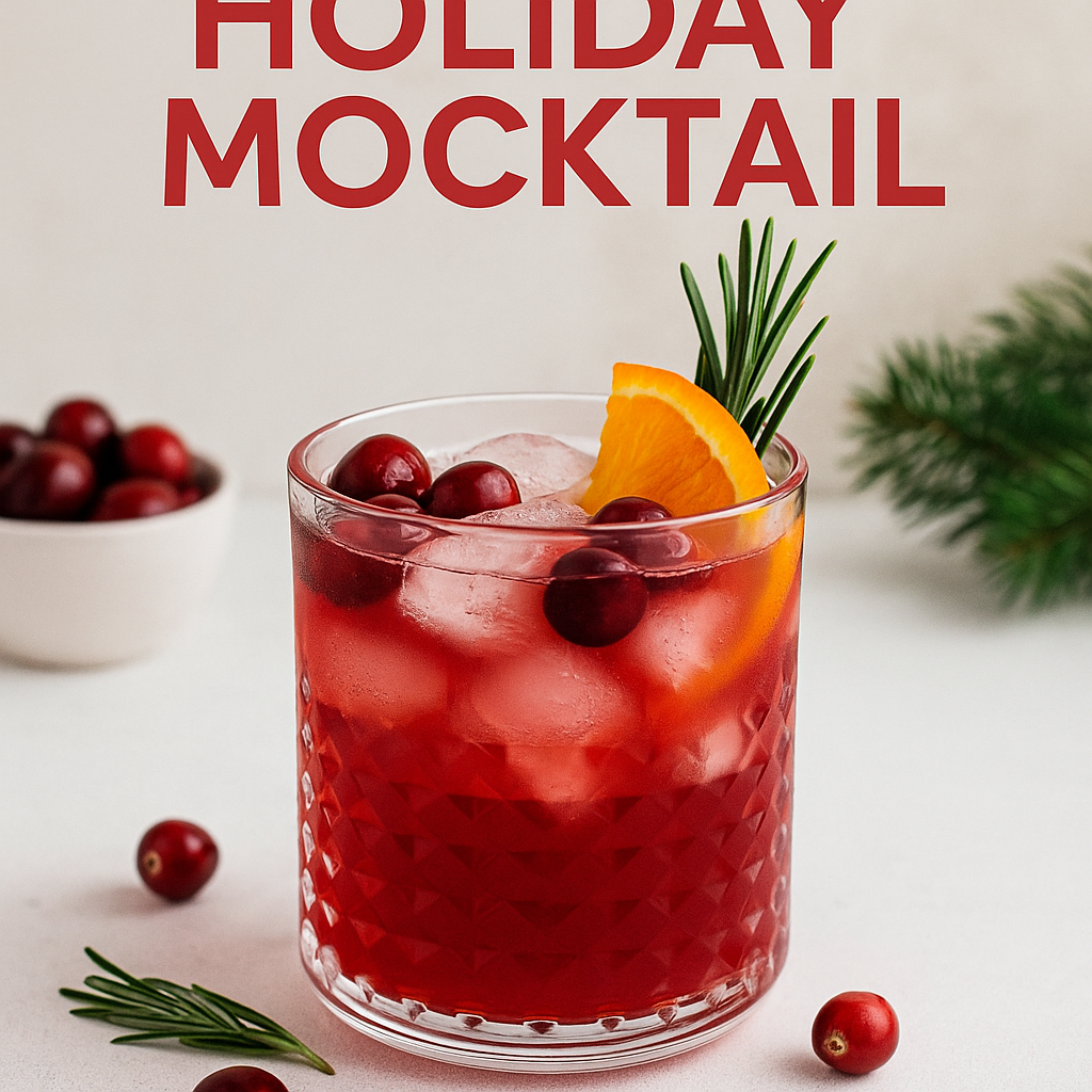 Easy Holiday Mocktail