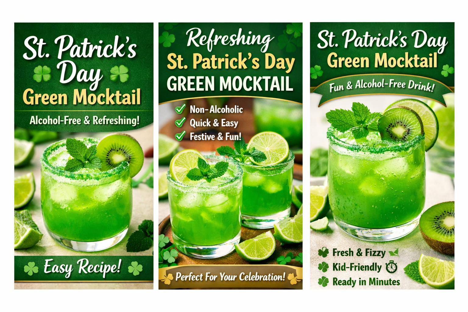 St. Patrick Day Mocktail